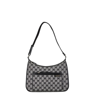 Gucci CS Canvas Leather One Shoulder Bag in Very Good Condition