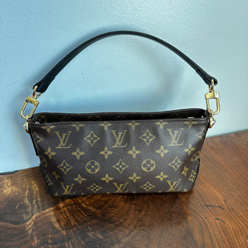The Junco Handbag -CS LV Monogram in Black