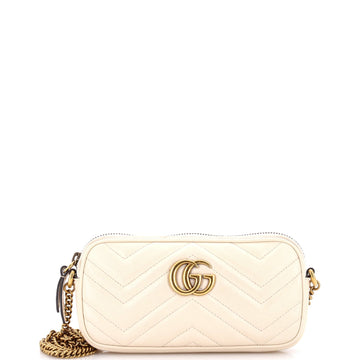 VS Marmont Chain Crossbody Bag Matelasse Leather Mini