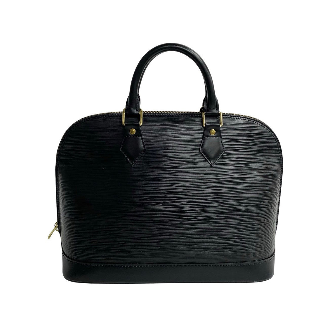 Louis Vuitton Epi Leather Alma Handbag Black