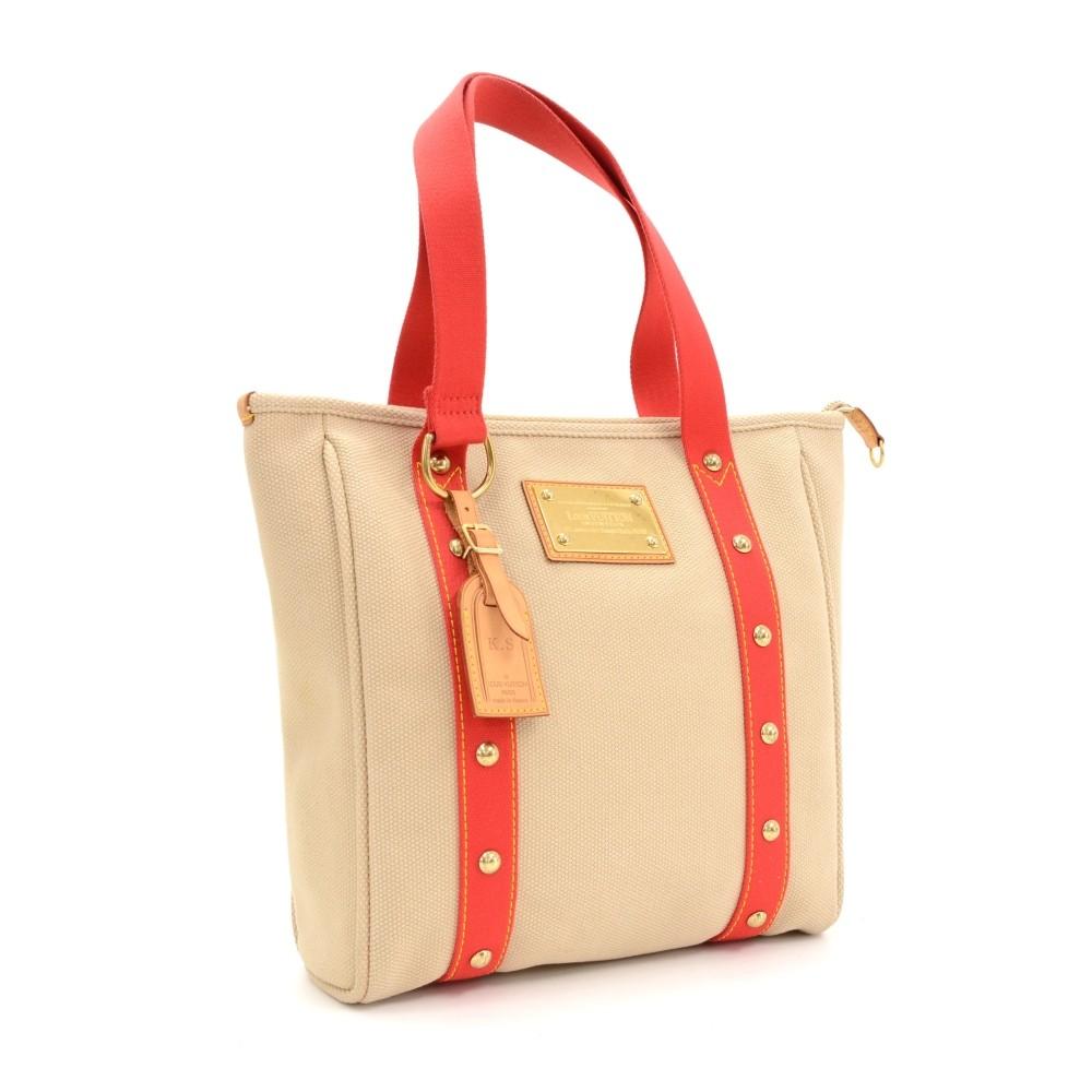 Louis Vuitto Cabas MM Canvas Tote Bag