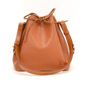 Louis Vuitto Petit Noe Orange Epi Leather Bag
