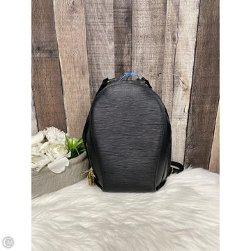Backpack Luxury Designer By Louis Vuitton, Size: Small