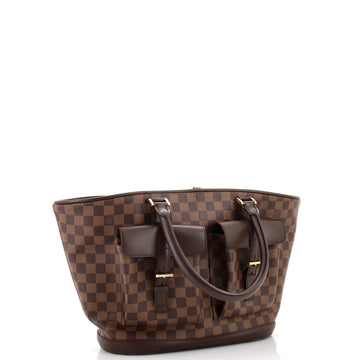 Louis Vuitton Manosque Handbag Damier GM