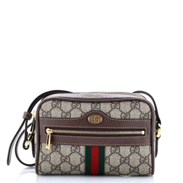 Ophidia Shoulder Bag VS Coated Canvas Mini