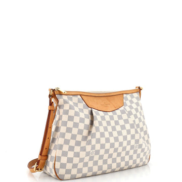Louis Vuitton Siracusa Handbag Damier MM