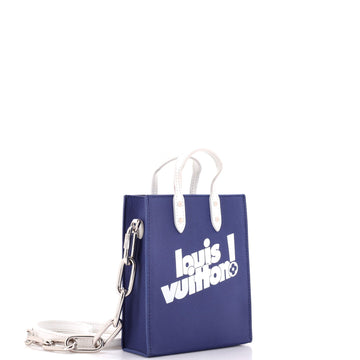 Louis Vuitton Sac Plat Bag Everyday Signature Printed Leather XS