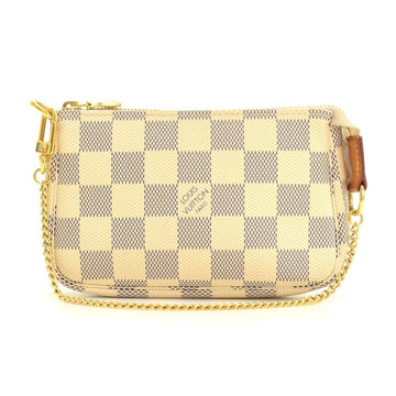 Louis Vuitto Damier Azur Canvas Pochette Accessoires Evening Bag