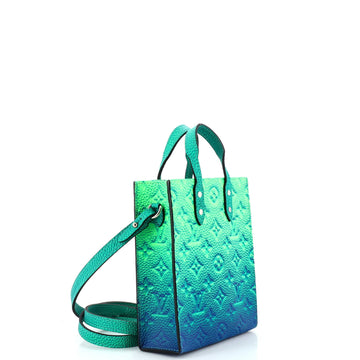 Louis Vuitton Sac Plat Bag Taurillon Illusion XS