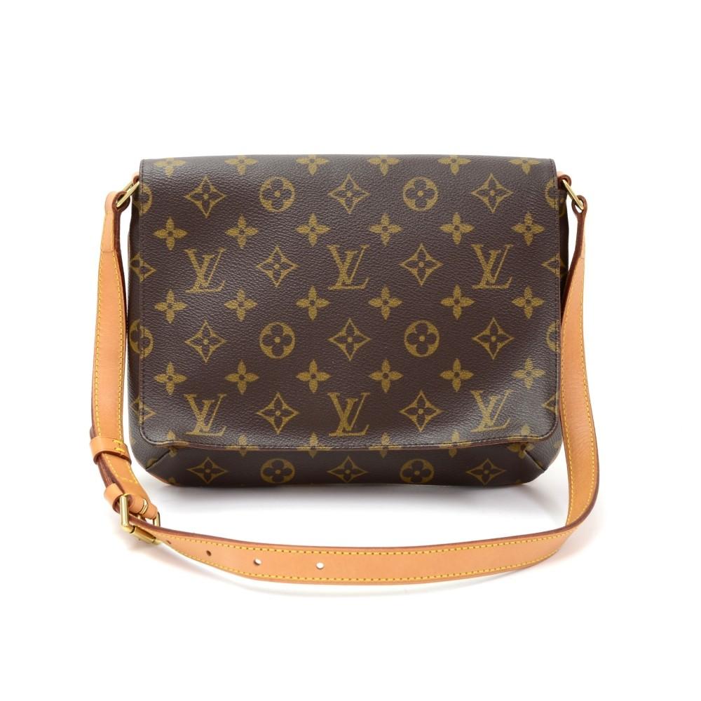 Louis Vuitto Musette Tango Monogram Canvas Shoulder Bag