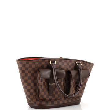 Louis Vuitton Manosque Handbag Damier GM
