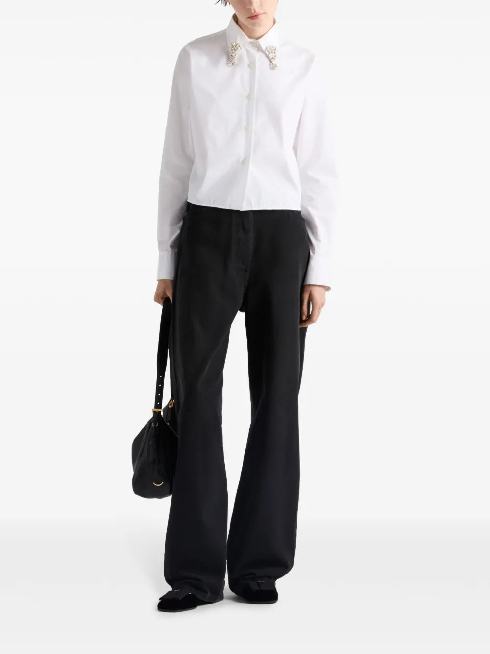 Chemise à broderie