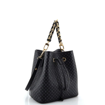 Louis Vuitton NeoNoe Handbag Nano Monogram Leather BB