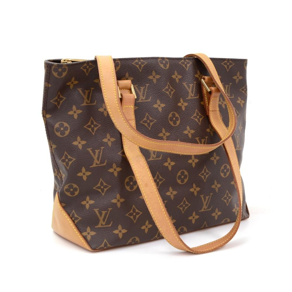 Louis Vuitto Cabas Piano Monogram Canvas Shoulder Bag
