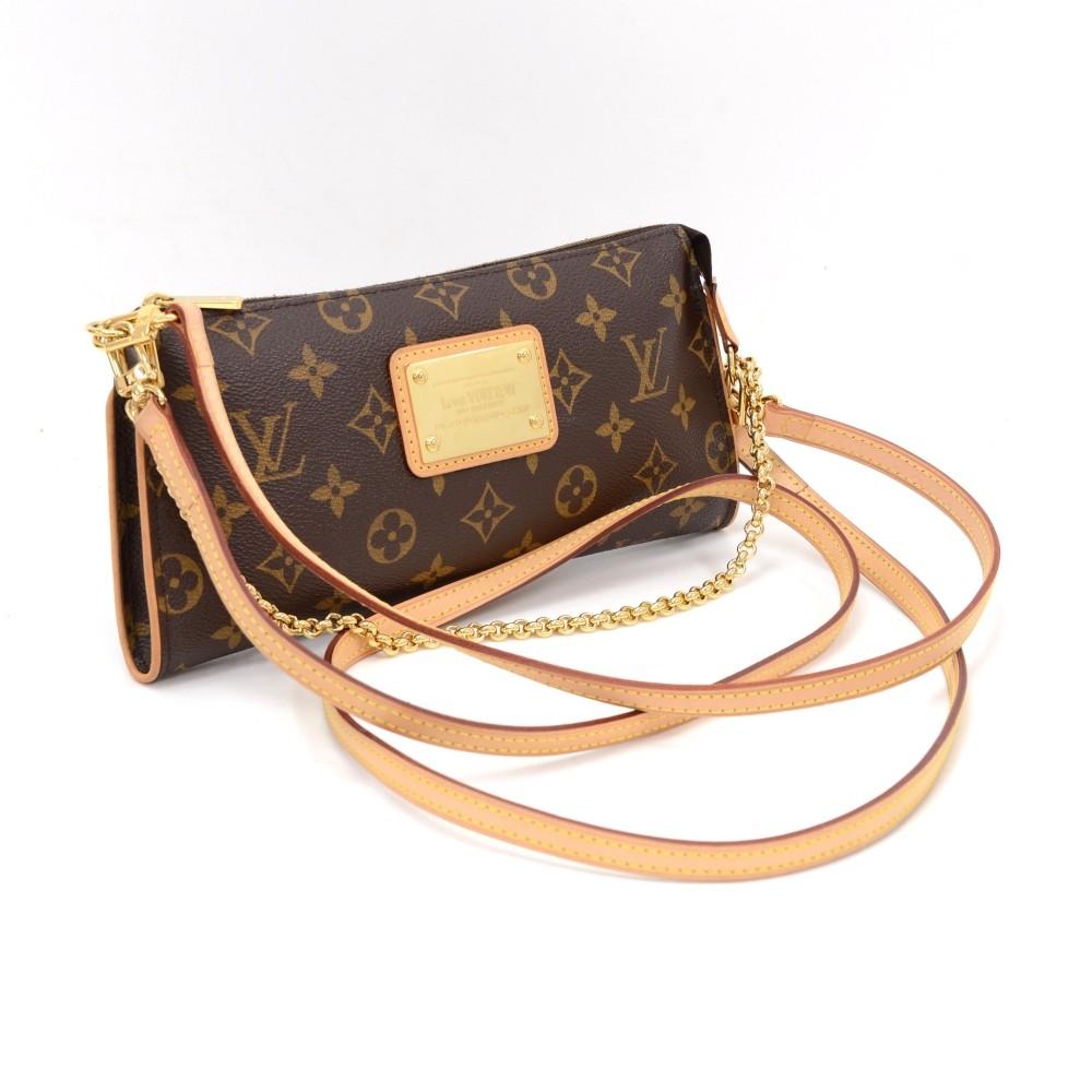 Louis Vuitto Eva Monogram Canvas Shoulder Bag