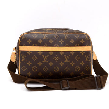 Louis Vuitto Reporter PM Monogram Canvas Shoulder Bag