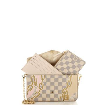 Louis Vuitton Felicie Pochette Limited Edition Nautical Damier