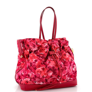 Louis Vuitton Noefull Handbag Ikat Nylon MM