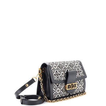 Louis Vuitton Dauphine Shoulder Bag Limited Edition Since 1854 Monogram Jacquard MM