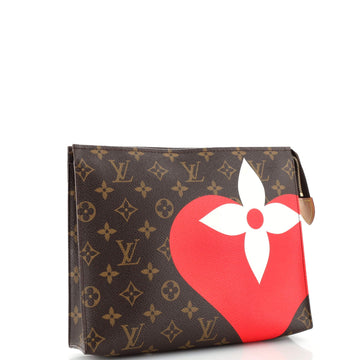 Louis Vuitton Toiletry Pouch Limited Edition Game On Monogram Canvas 26