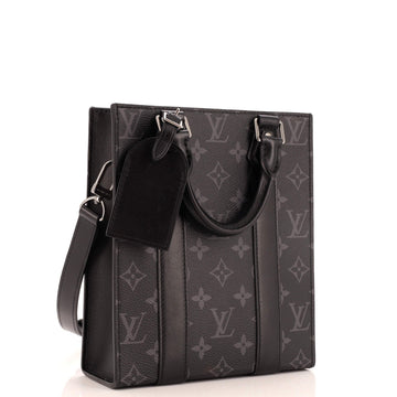 Louis Vuitton Sac Plat Bag Monogram Eclipse Canvas Mini