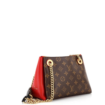 Louis Vuitton Surene Handbag Monogram Canvas with Leather BB