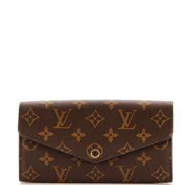 Sarah Wallet NM Monogram Canvas