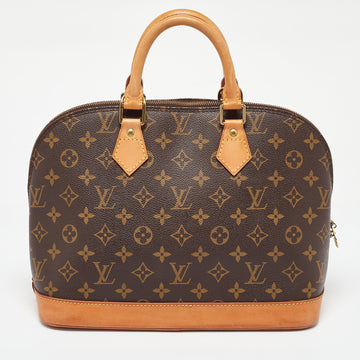 Monogram Canvas Alma PM Bag