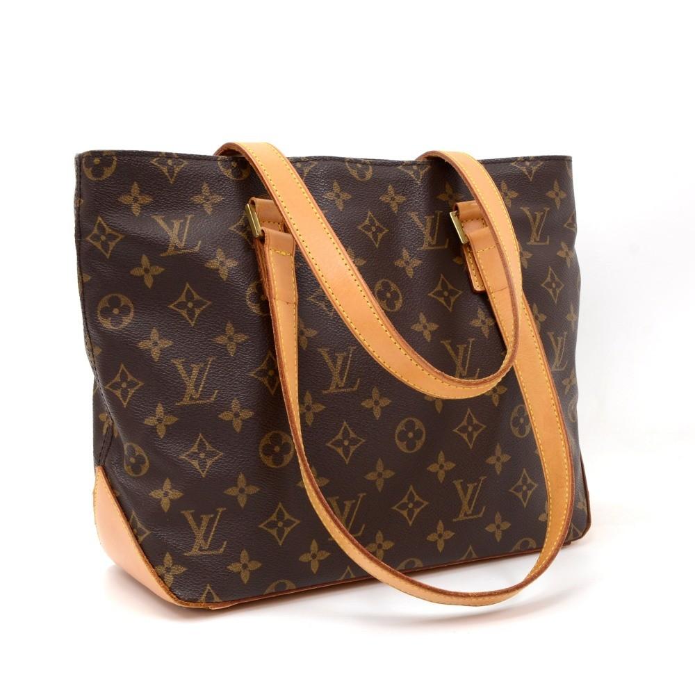 Louis Vuitto Cabas Piano Monogram Canvas Shoulder Bag