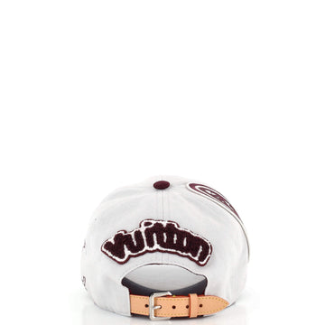 Louis Vuitton Baseball Cap Limited Edition Embroidered Cotton LV League