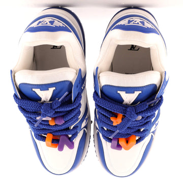 Louis Vuitton Men's Maxi Trainer Sneakers Leather and Fabric