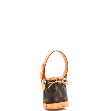 Louis Vuitton Noe Bag Charm Monogram Canvas Micro