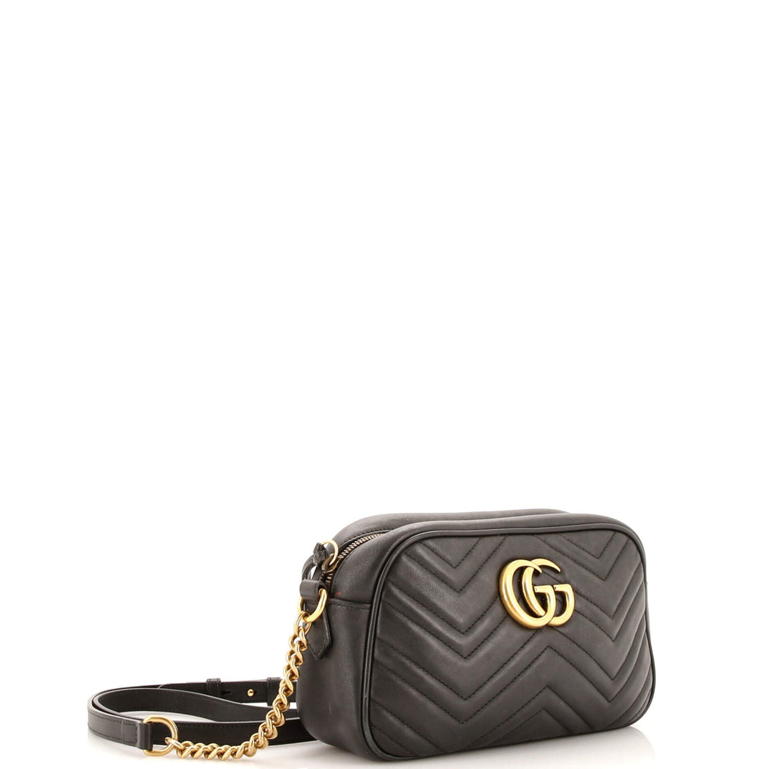 VS Marmont Shoulder Bag Matelasse Leather Small