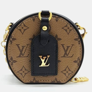 Brown Monogram Canvas Petite Boite Chapeau Mini Shoulder Bag