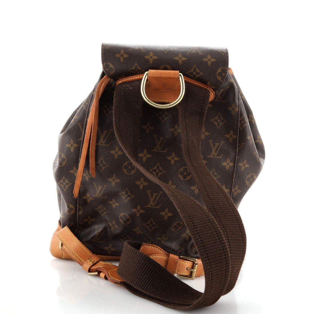 Louis Vuitton Vintage Montsouris Backpack Monogram Canvas GM