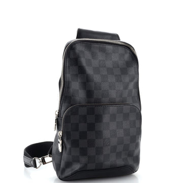 Louis Vuitton Avenue Sling Bag Damier Graphite