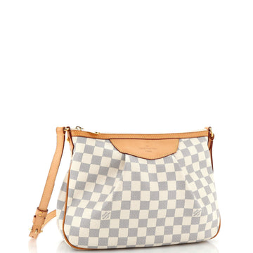 Louis Vuitton Siracusa Handbag Damier PM