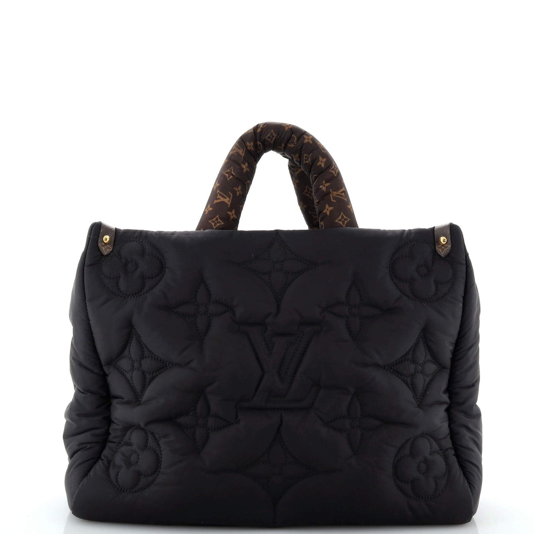 Louis Vuitton Pillow OnTheGo Tote Monogram Quilted Econyl Nylon MM
