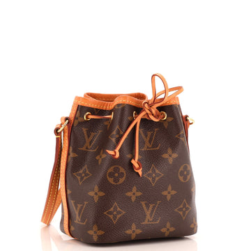 Louis Vuitton Noe Handbag Monogram Canvas Nano
