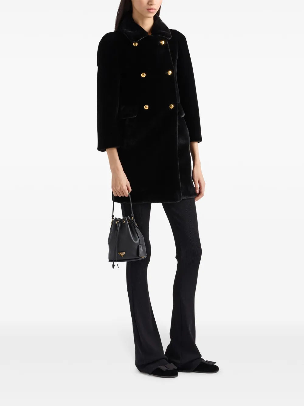 Manteau en fausse fourrure