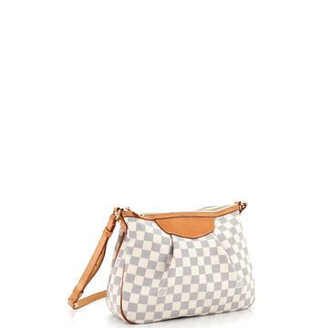 Louis Vuitton Siracusa Handbag Damier PM
