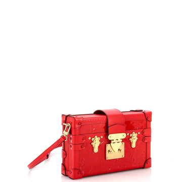 Louis Vuitton Petite Malle Handbag Monogram Vernis