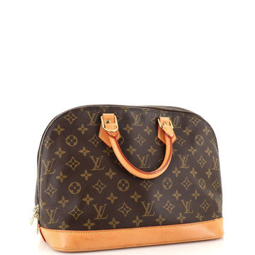 Louis Vuitton Vintage Alma Handbag Monogram Canvas PM