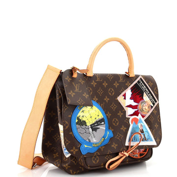 Louis Vuitton Cindy Sherman Camera Messenger Bag Patch Embellished Monogram Canvas