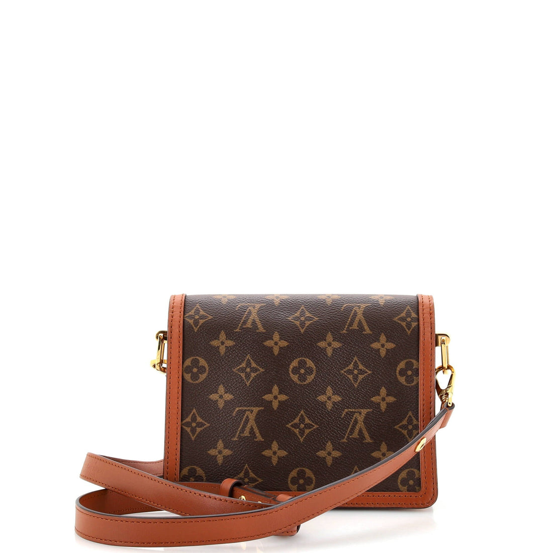 Louis Vuitton Dauphine Shoulder Bag Reverse Monogram Canvas Mini