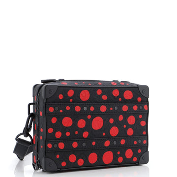 Louis Vuitton Handle Soft Trunk Bag Yayoi Kusama Infinity Dots Monogram Taurillon Leather