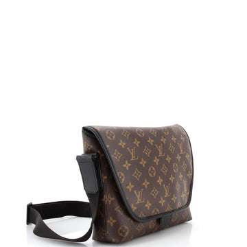 Louis Vuitton Magnetic Messenger Bag Macassar Monogram Canvas