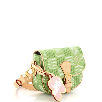 Louis Vuitton Montsouris Round Flap Messenger Bag Tyler the Creator Giant Damier Golf