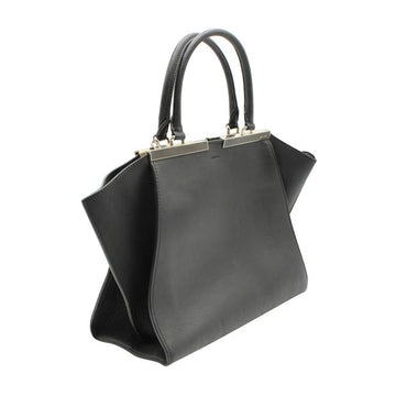 FENDI Black 3Jours Leather Handbag