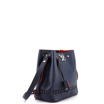 Louis Vuitton Lockme Bucket Bag Braided Leather